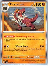 Tyrantrum 045/088 Perfect Order Deck Exclusives Rare
