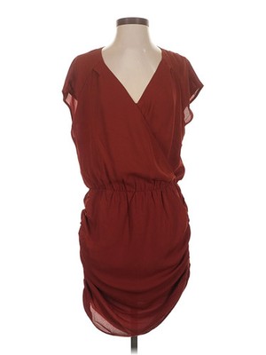 NWT Krisa Women Red Casual Dress S