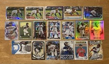 Ozzie Albies 18 card lot 3 RC's, 2024 HR Challenge, White Heritage, Relic Braves