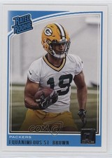 2018 Panini Donruss Rated Rookie Aqueous Test Equanimeous St Brown #343 3g6