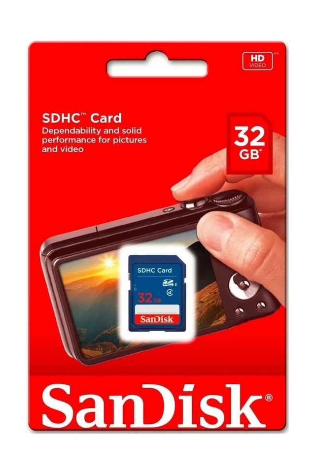 SanDisk 32GB SDHC Card 50 Pack Class 4 Memory Cards (SDSDB-032G-B35) Bundle w... - Image 2 of 4