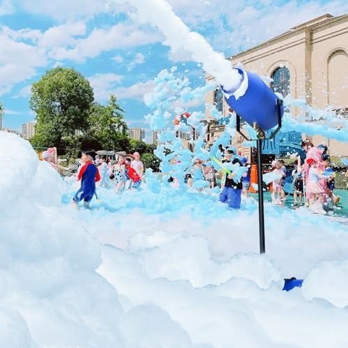 OPEN BOX PARTY FOAM MACHINE FOAM CANNON W/ WATER TANK BLUE