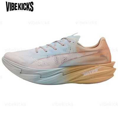 Puma Deviate Nitro Elite 4 Run Club 'Jasmine Flower Lucite' 312907-01 Men New