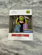 Hallmark 2025 Dr. Seuss The Grinch In Chimney Red Box Ornament - New
