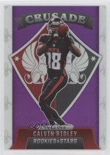2021 Panini Rookies & Stars Crusade Purple Prizm 24/35 Calvin Ridley #CR-10 s1i