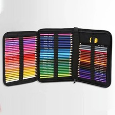Buntstifte Set 365072 St&uuml;ck mit Roll-Up Etui aus Segeltuch Skizzieren