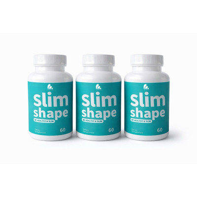 Slim Shape Pills for Weight Loss, Advanced SlimShape Fat Burner Formula 180 ct
