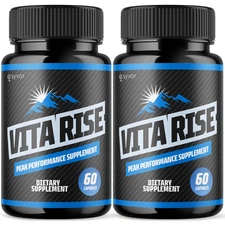 (1 Pack) Vita Rise Pill for Men Advanced Formula Vitamin Supplement 120 Capsules