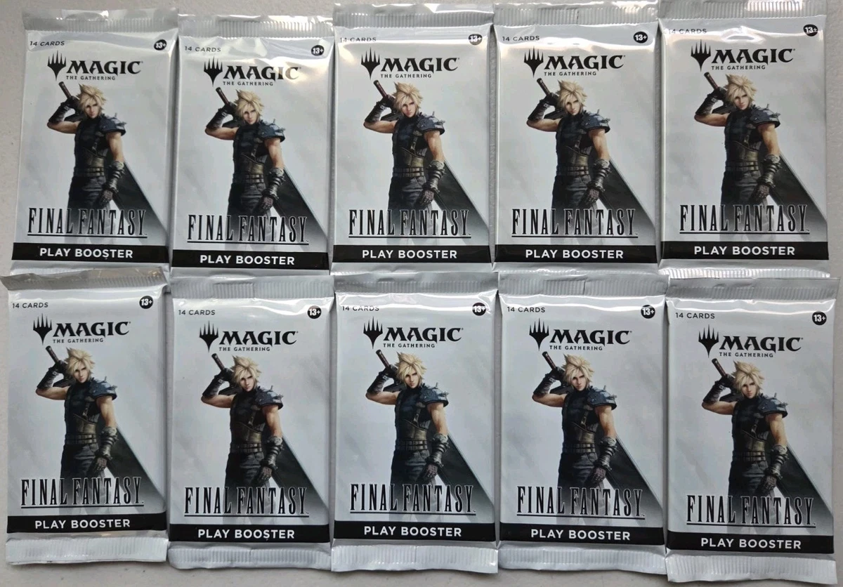 mtg universes beyond final fantasy card list MTG: Universes Beyond: Final Fantasy Play Booster Pack