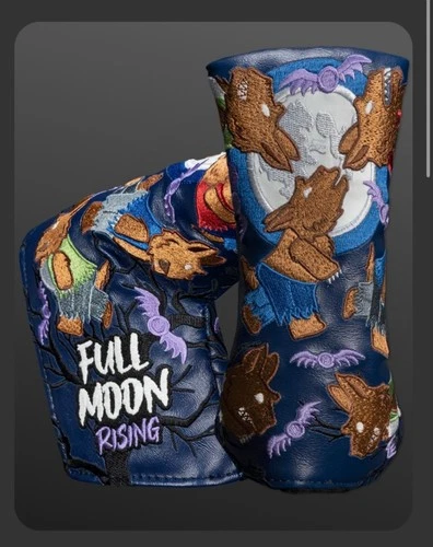 Scotty Cameron 2025 Halloween Full Moon Rising Putter Headcover - NEW UNOPENED