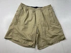 Birddogs Boom Boomstick Lined Shorts Mens Large 7” Athletic Casual Beige Tan