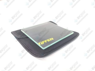 Tiffen 4''x4'' Square Clear Filter in Tiffen Soft Pouch(C2029-1012)