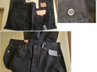 Levi's Jeans 501 White Oak Cone Denim Made in USA Black Size 38X30 — photo 4
