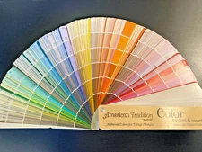 American Traditions Fan Deck Interior Design Exterior Paint Chips Samples
