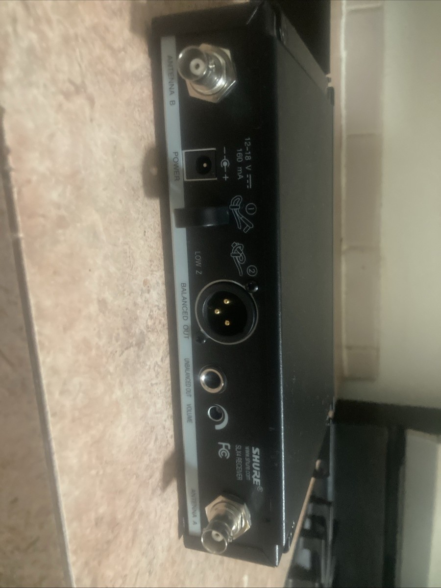 Shure SLX4 Wireless Microphone Receiver for sale online | eBay