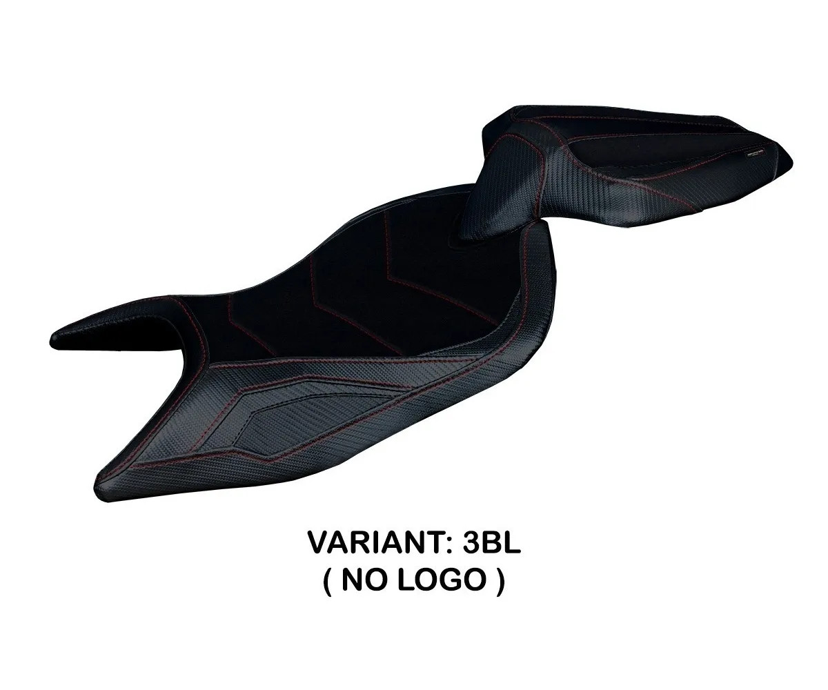 Seat saddle cover Naxos Ultragrip Black (BL) TPZ APRILIA RS 660 2021 2026 0d