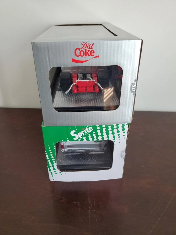 M2 Machines Squarebody Lot/Set Of 2 1976 GMC Sierra Grande 15 Diet Coke & Sprite - Image 2 of 4