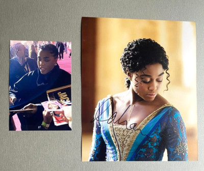 Lashana Lynch ''Still Star-Crossed''  In-person signed Foto 20x25 Autogramm + Foto