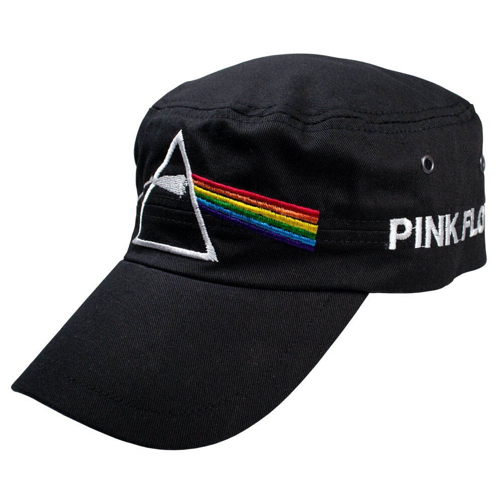 baseball cap military army cap with embroidered logo rock metal band PINK FLOYD