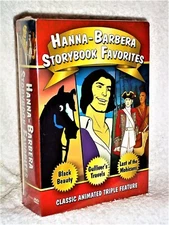 Hanna-Barbera Storybook Favorties (DVD, 2007) NEW black beauty gullivers travels