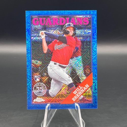 2023 Topps Series 2 - 1988 Chrome Mojo Blue Will Brennan #2T88C-94 RC /150