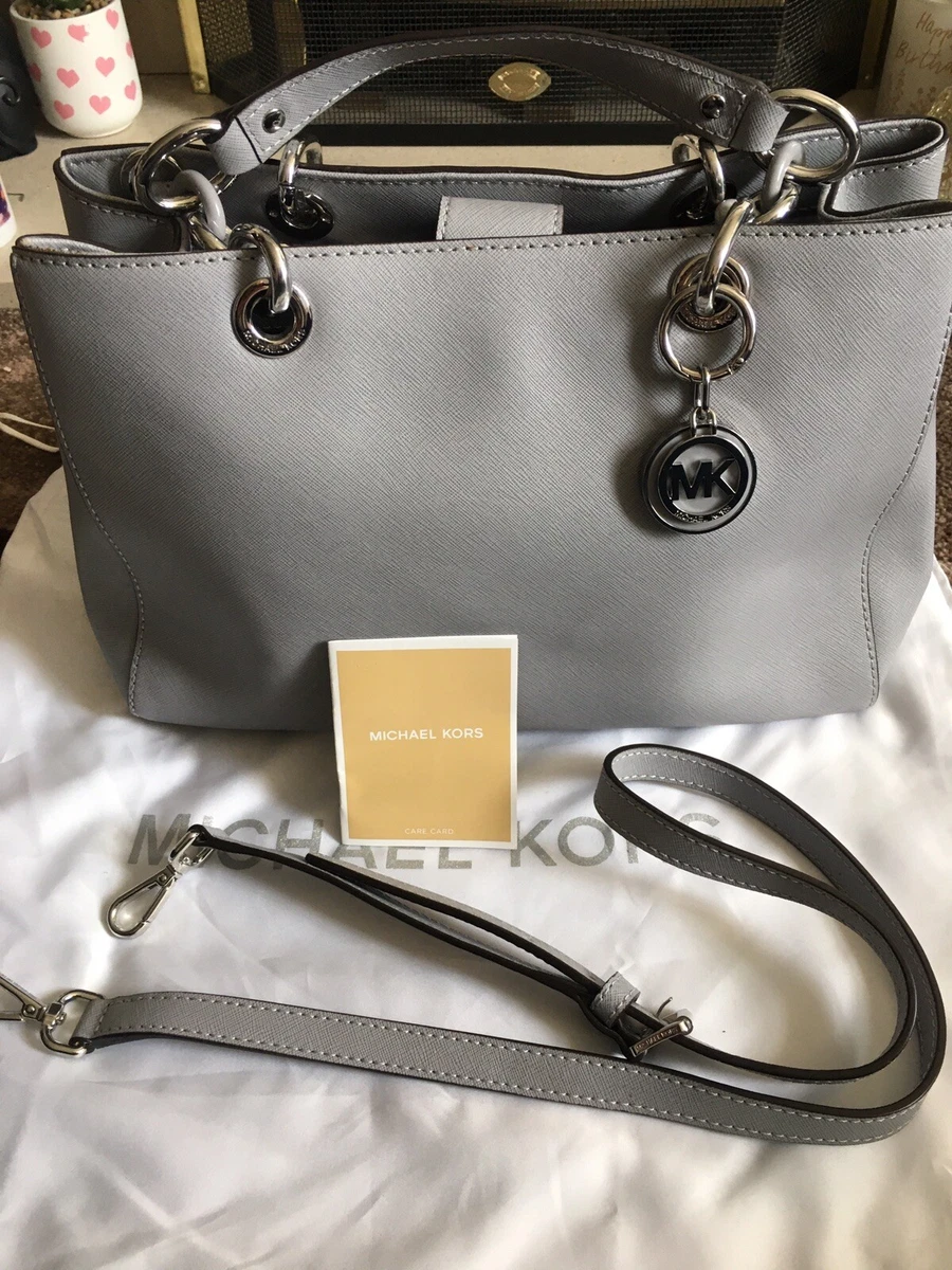 Michael Kors Grey Cynthia Handbag