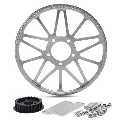#ad Secondary Belt Gear Pulley Flat Fork For Sur Ron X Light Bee For Segway Silver $266.98
