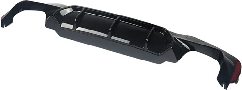 Difusor trasero estilo M5 para BMW G30 serie 5 17-23 con parachoques negro brillante deportivo M - Imagen 7 de 12
