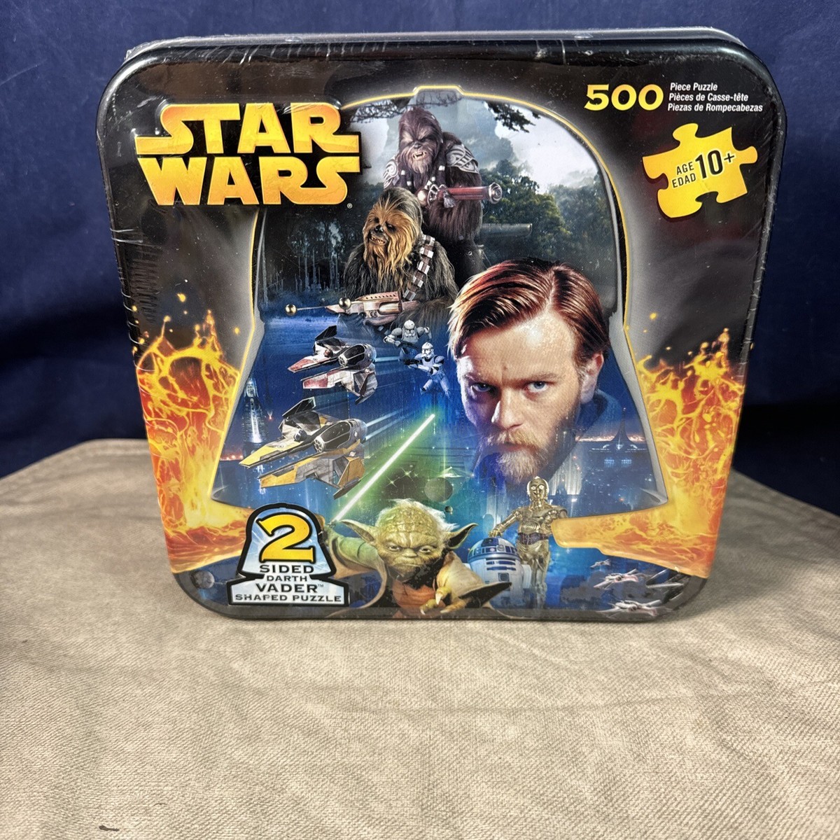 Star Wars Puzzle - Darth Vader - Collectible Tin - 2-sided - 500