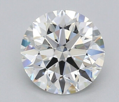 1.60 CT Round Cut IGI Certified Lab Grown CVD Diamond F Color VS1 Clarity Stone