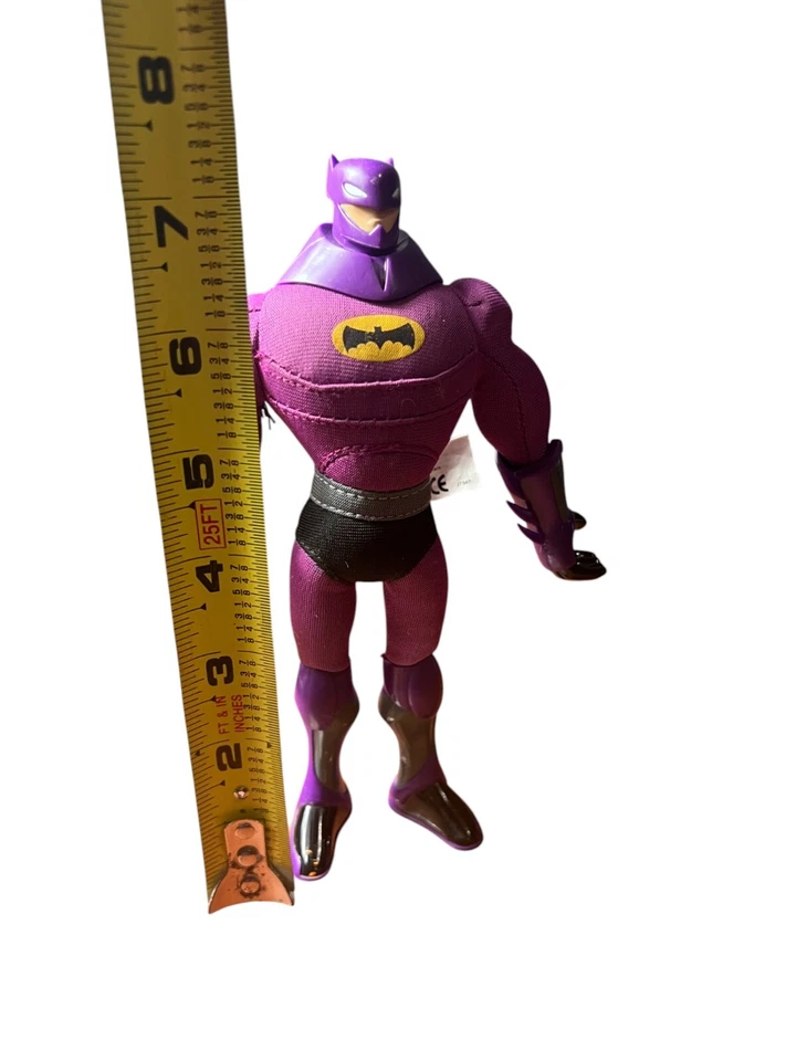 Figura de acción Batman 7" - Purple Suit Razor Whip (2005 Mattel DC Comics) Foto 3 de 4