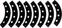 Paddle Rubber Snowblower Ariens 532018,53201800 8 Piece Set (5502) Paddle Rubber Snowblower Ariens 532018,53201800 8 Piece Set (5502)