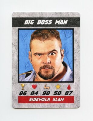 TN04731 BIG BOSS MAN Territory B Wrestling Card | eBay
