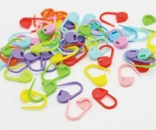 50PCS Plastic Stitch Markers for Crochet or Knitting