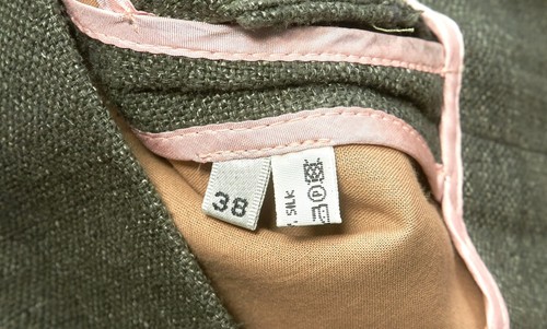 Chaqueta de seda verde para mujer enSoie, talla S, hecha en Suiza - Imagen 10 de 12