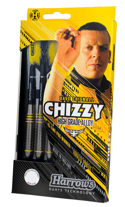 Darts Harrows Chizzy fléchettes de précision avec étui rigide de transport