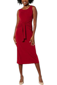 colleen lopez maxi dress Colleen Lopez EveryWear Mesh Insert Maxi Dress - Animal