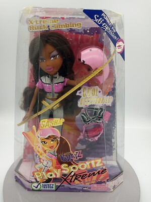 MGA Bratz Play Sportz X-Treme Rock Climbing Sasha New in Unperfect
