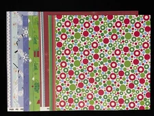 CREATIVE IMAGINATIONS CHRISTMAS ASSORTED 12X12 SS & DS PAPERS