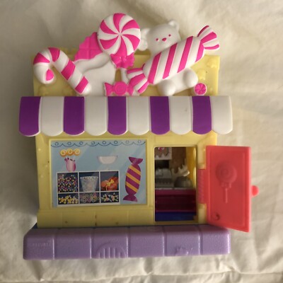 Polly Pocket CANDY SWEET SHOP  Pollyville 2018 Playset  - Mattel 