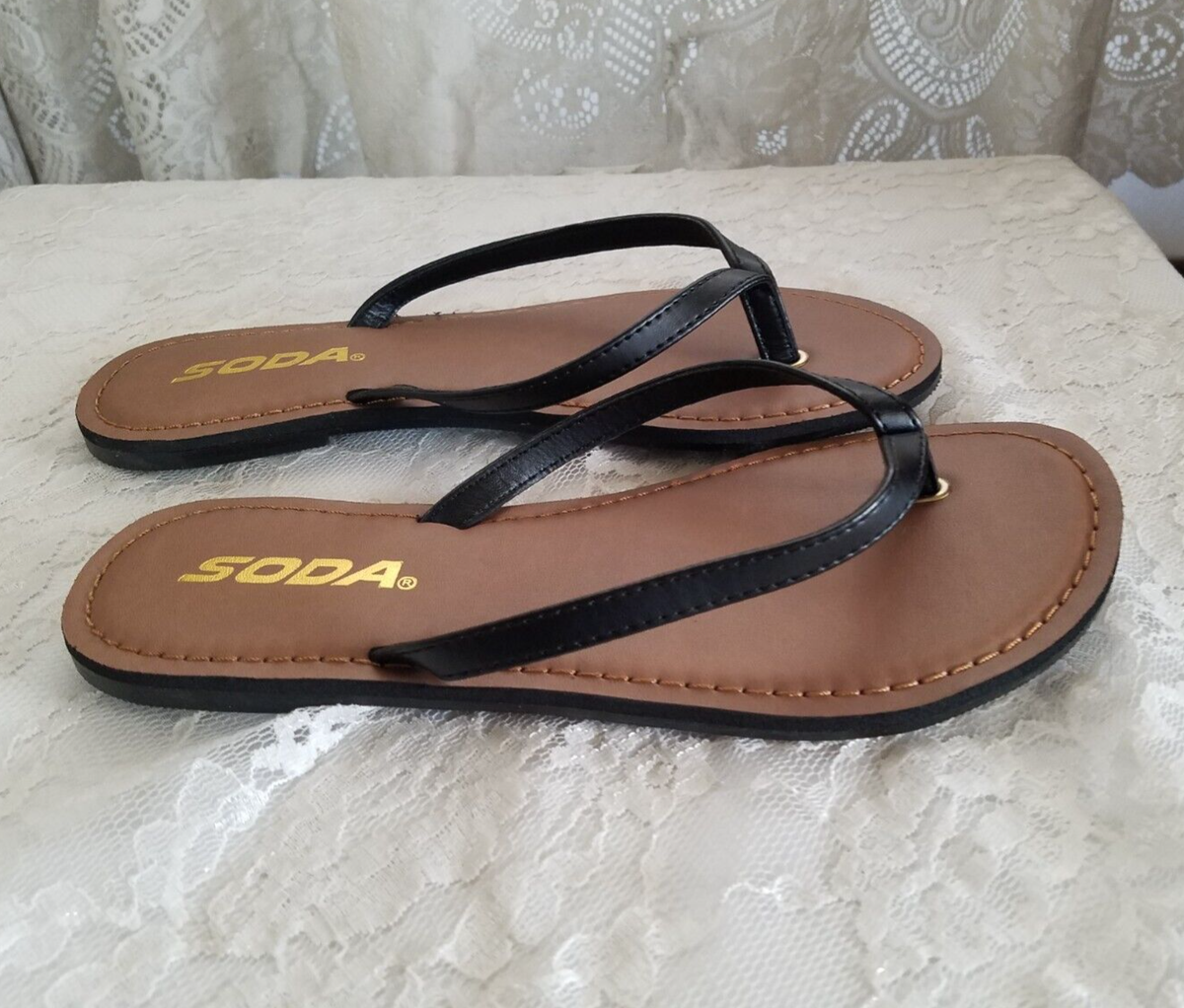 NEW Women's Shoes Soda FELER Summer Beach Flip Flop Thong