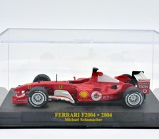 IXO Ferrari F2004 2004 Formula 1 Model Car 1:43 Red Schumacher Collection