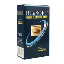 AUTHENTIC & NEW - OCUSOFT LINT-FREE EYELID CLEANSING PADS