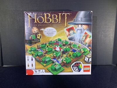 Lego 3920 The Hobbit An Unexpected Journey Board Game Memory - For Parts Read