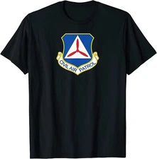 NEW LIMITED Civil Air Patrol USAF Air Force Auxiliary Tee T-Shirt