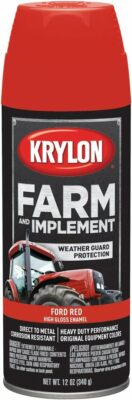 #ad #ad Krylon 1941 Ford Red Farm and Implement 12 oz Aerosol Paint $19.28