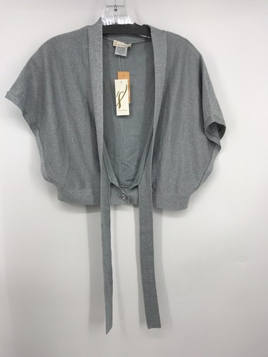 NWT Collection 18 Silver Short Sleeve 