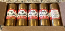 TEN CEFCO SURE STOP VERY FAST ACTING FUSES CJS 60 Amps- 600 Volts NEW LOT OF 10.