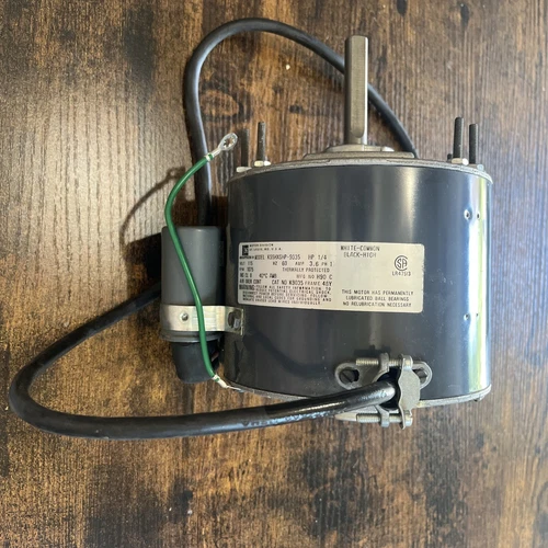 Emerson Motor 1/4HP 1075RPM 115V 48YFR 1PH 3.6A 60HZ USED