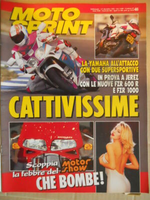 Motosprint 48 1993 Trial Amos Bilbao - Doriano Ramboni - Test Yamaha FZR 600 R